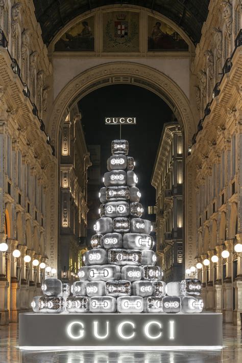 gucci tree in milan|Climate Activists Target Gucci’s Christmas Tree in Milan .